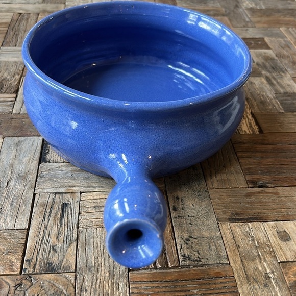 Blue Stoneware R.K. Wachau Pottery Austria Soup Chili Bowl 8 1/2” diameter - Picture 2 of 8